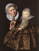 Frans Hals Catharina Hooft with her Nurse oil painting picture wholesale